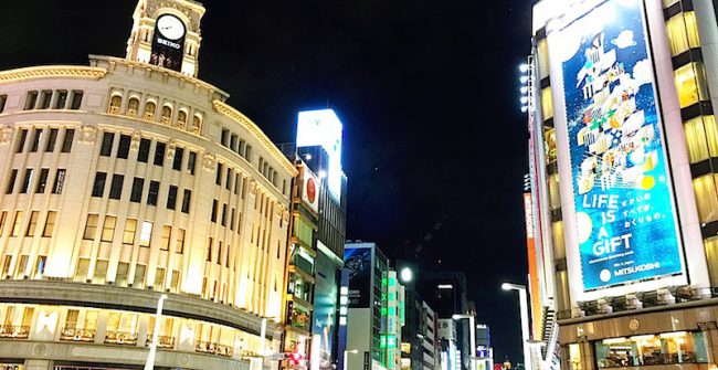 GINZA イルミネーション