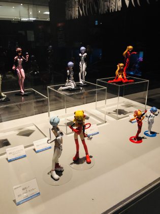 フィギュア作家の個性が光る展示。