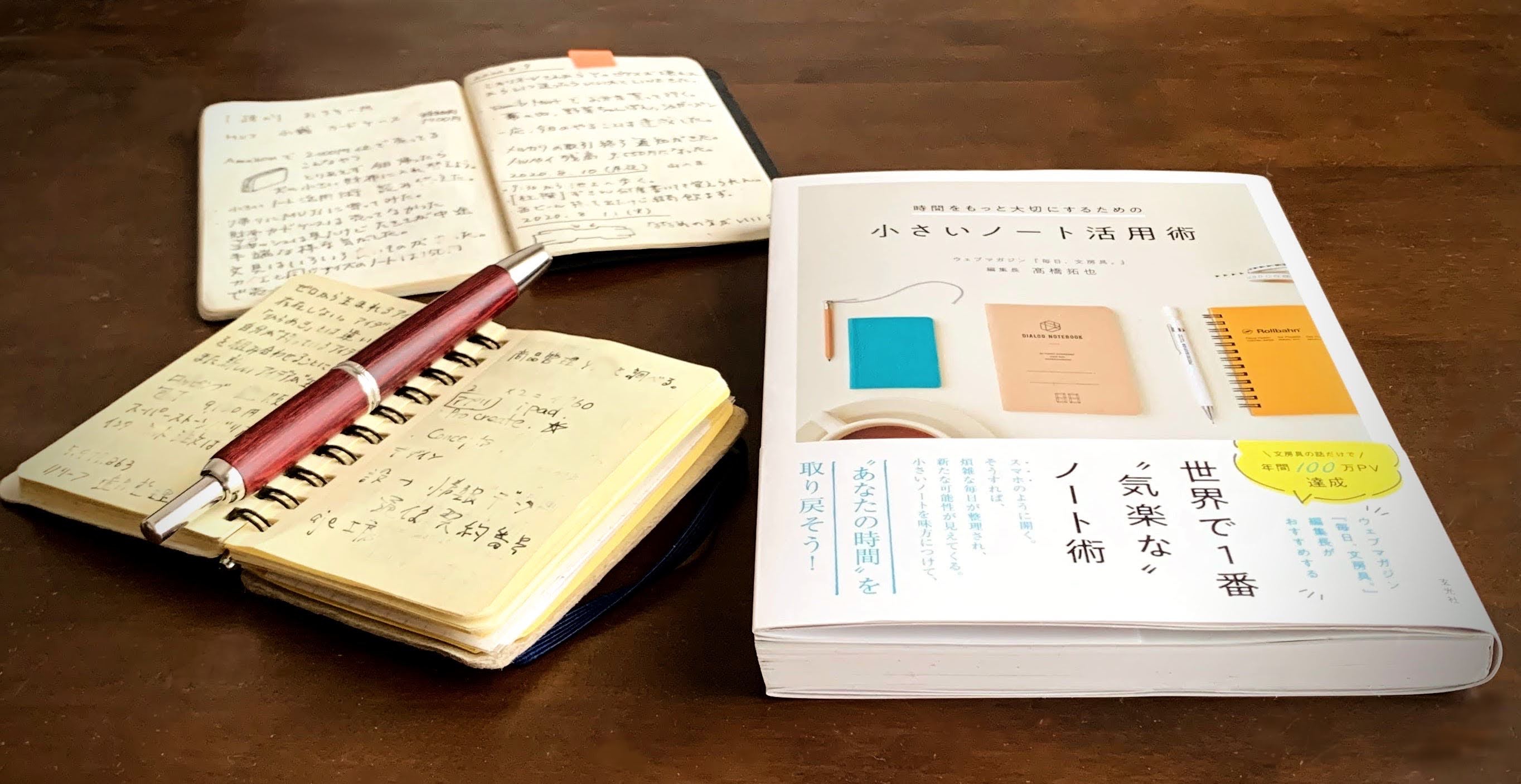 時間をもっと大切にするための 小さいノート活用術｜髙橋拓也著