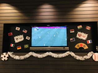 オリンピックサッカー日本戦。