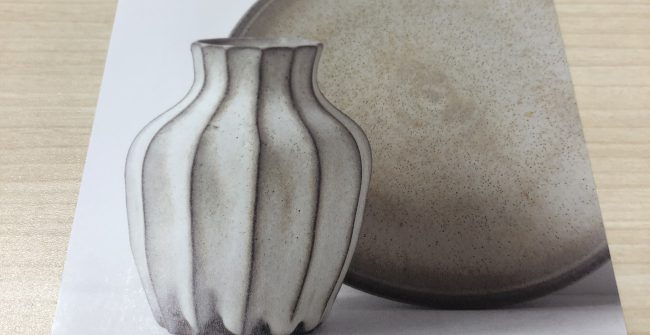 好きな陶芸作家さんの個展へ。