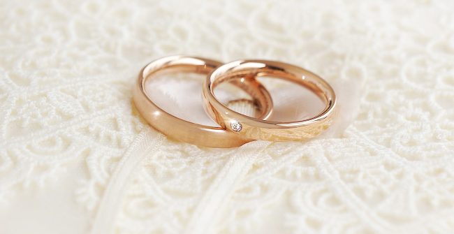 息子とお嫁さんの結婚指輪