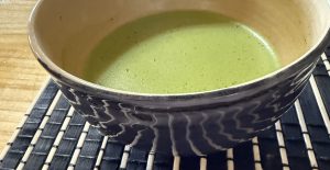 故郷で茶の湯体験。