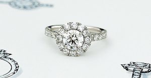 お母様のダイヤモンドを使って