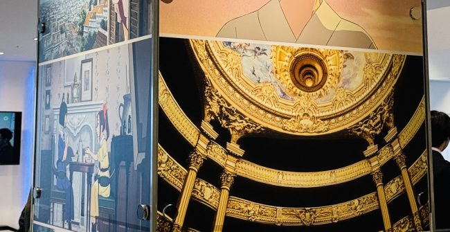 アニメ映画の試写会へ。